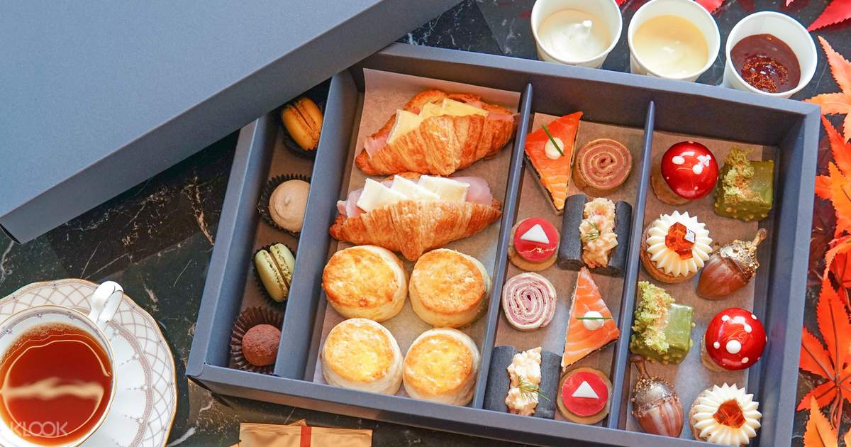 Grand Hyatt Hong Kong x Wine & Dine Festival Takeaway Afternoon Tea Set